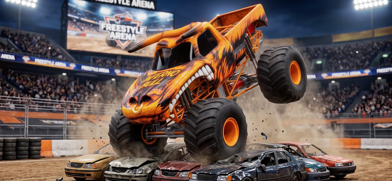 Monster Truck 4x4, Stunt and Extreme Racing screenshot 1
