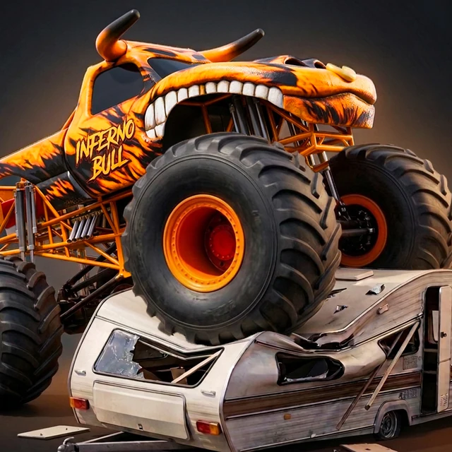 Monster Truck: Drag Race Clash icon